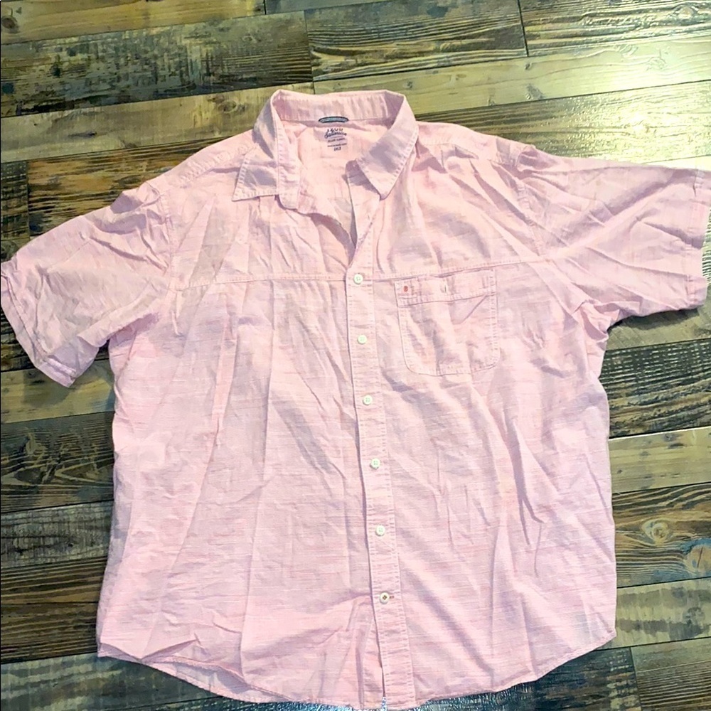 Mens IZOD saltwater cotton button up size 2XLT